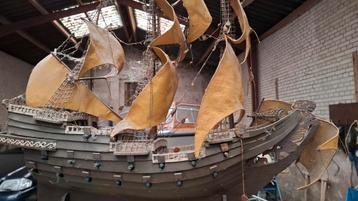 Prachtig Modelboot - Decoratief Scheepsmodel beschikbaar voor biedingen