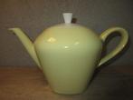 Vintage pastel gele Regout Sphinx theepot, Ophalen of Verzenden