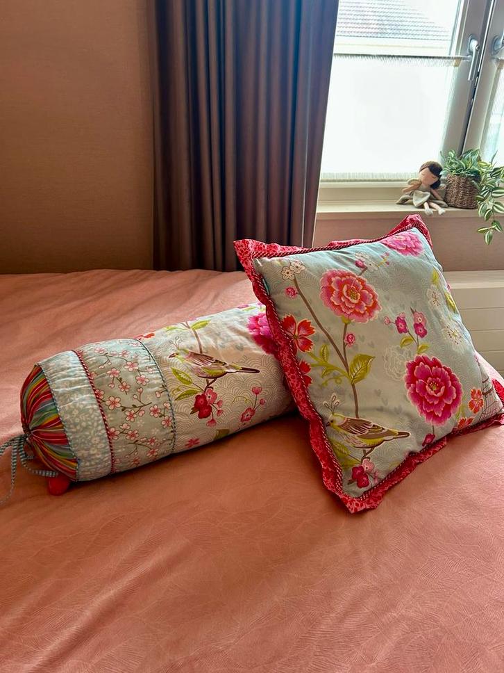 Pip Studio Kussens - Prachtige Set!, Huis en Inrichting, Woonaccessoires | Kussens, Zo goed als nieuw, Overige kleuren, Cilindervormig