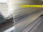 Dakbedekking polyester golfrol 18/76, Doe-het-zelf en Verbouw, Dakpannen en Dakbedekking, Ophalen, Kunststof, Overige kleuren