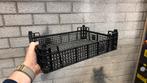 Plastic kratten zwart - 40x30x10 cm - Bakken kunststof, Ophalen, Krat, Minder dan 35 cm