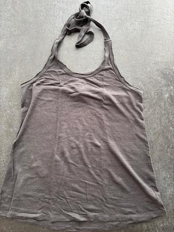 10days NIEUW top / haltertop maat 2 Antra grijs beschikbaar voor biedingen