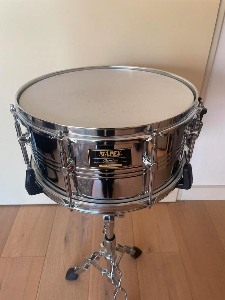 Mapex Chromium Snaredrum 14”x6,5”, Muziek en Instrumenten, Instrumenten | Onderdelen, Gebruikt, Drums of Percussie, Ophalen