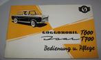 Handleiding Glas Goggomobil Isar T600 T700 1960, Ophalen of Verzenden