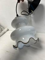 Te Koop : Plafondlamp / Hanglamp Glazen Kap Plafond Lamp, Huis en Inrichting, Lampen | Hanglampen, Ophalen of Verzenden, Zo goed als nieuw