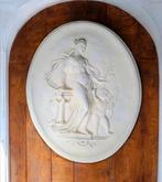 2 x gipsen wanddecoratie met Griekse afbeelding, Huis en Inrichting, Ophalen, Zo goed als nieuw