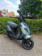 Piaggio Zip iget E5 blue/grey/gold metallic 45km brom nieuw