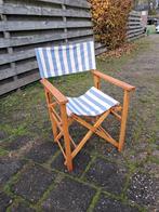 Vintage regisseursstoel, Huis en Inrichting, Ophalen, Gebruikt, Hout, Eén