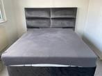 Luxe boxspring met koudschuimmatras + extra topper, Huis en Inrichting, Slaapkamer | Boxsprings, Verzenden, Gebruikt, Tweepersoons