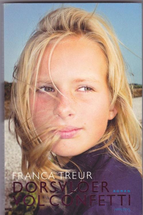 Treur, Franca - Dorsvloer vol confetti, Boeken, Romans, Zo goed als nieuw, Nederland, Ophalen of Verzenden