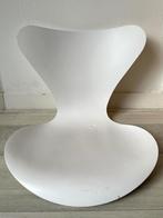 Arne Jacobsen vlinder stoel zitting wit, Ophalen, Gebruikt, Wit, Eén