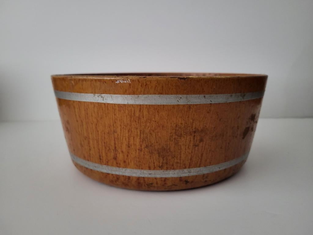 Brocante papier-mache bak, Antiek en Kunst, Curiosa en Brocante, Ophalen of Verzenden