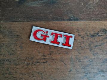 Embleem "GTi" Volkswagen Golf V GTi/ Golf 6 /Golf 7 NIEUW!   beschikbaar voor biedingen