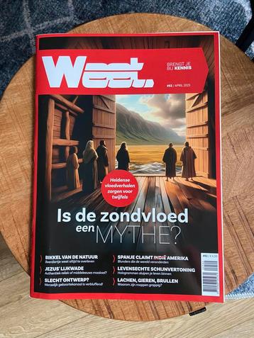 Tijdschrift Weet April 2025 beschikbaar voor biedingen