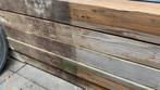 5 Douglas Palen met Hardhout onderstuk, Doe-het-zelf en Verbouw, Hout en Planken, Gebruikt, 200 tot 250 cm, 50 mm of meer, Balk