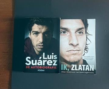 2 boeken van grote voetbalspelers beschikbaar voor biedingen