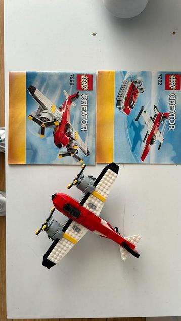 Lego creator 7292 Propellervliegtuig 