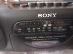 Sony Dual Cone Speaker - Jaren 90 - Made in Japan, Ophalen of Verzenden, Gebruikt, Radio