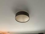3x Grijze Stoffen Plafondlamp met Verstelbare Fittings, Ophalen of Verzenden, Gebruikt, Stof