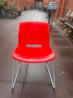 Vintage IKEA Snille Stoel - Rood, Huis en Inrichting, Kunststof, Gebruikt, Ophalen of Verzenden, Eén