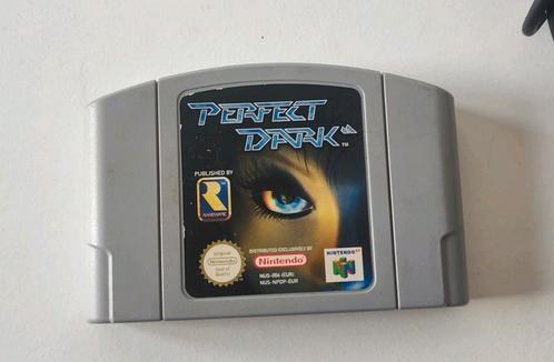 Perfect Dark Nintendo 64 first shooter (Review 9.3)✅, Spelcomputers en Games, Games | Nintendo 64, Zo goed als nieuw, Shooter