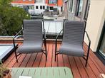 2x Hay Palissade Kussen - loungestoel high donkergrijs, Tuin en Terras, Ophalen of Verzenden, Zo goed als nieuw