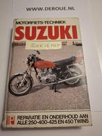 BOEK 16 MOTORFIETS & TECHNIEK SUZUKI, Motoren, Handleidingen en Instructieboekjes, Ophalen of Verzenden, Suzuki