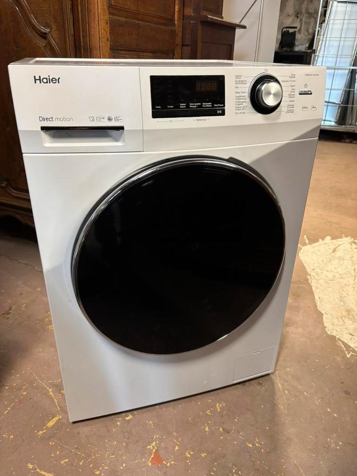 Haier 8kg wasmachine - 60x60x85H, Witgoed en Apparatuur, Wasmachines, Zo goed als nieuw, 8 tot 10 kg, 85 tot 90 cm, 1200 tot 1600 toeren