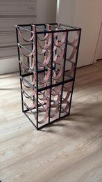 Stijlvol wijnrek, Ophalen, 50 tot 75 cm, Zo goed als nieuw, 25 flessen of meer