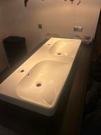 dubbele wastafel badkamer, Ophalen, Zo goed als nieuw