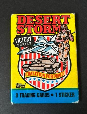 Topps Desert Storm, Sealed beschikbaar voor biedingen