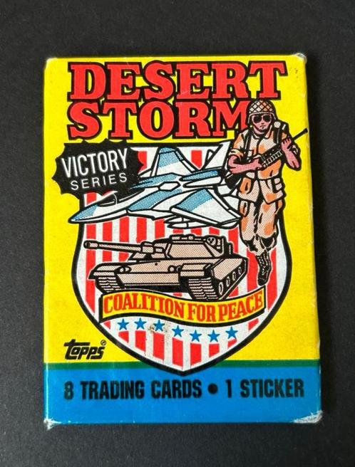 Topps Desert Storm, Sealed, Hobby en Vrije tijd, Verzamelkaartspellen | Overige, Zo goed als nieuw, Ophalen of Verzenden