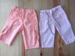 Zomerbroekjes maat 68, Kinderen en Baby's, Babykleding | Maat 68, Ophalen of Verzenden, Zo goed als nieuw, Meisje, Broekje