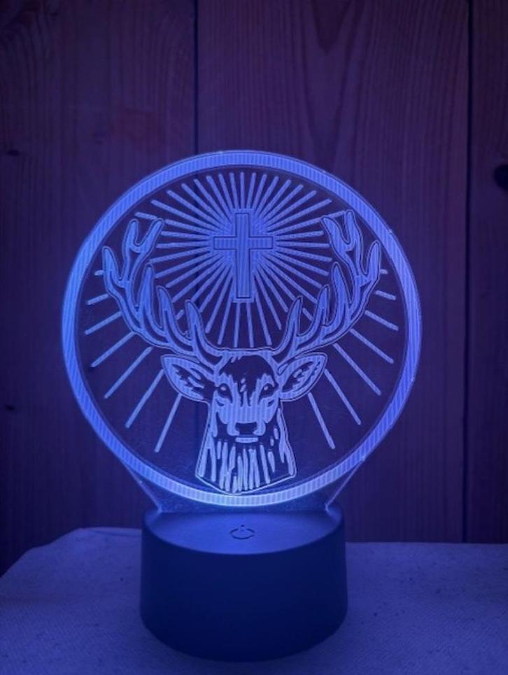 Lamp Jagermeister, Verzamelen, Merken en Reclamevoorwerpen, Lichtbak of (neon) lamp, Ophalen of Verzenden