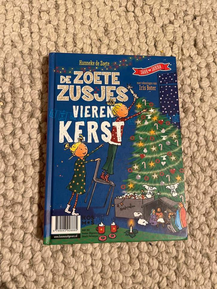 De Zoete Zusjes vieren Sinterklaas & Kerst omkeerboek, Boeken, Kinderboeken | Jeugd | onder 10 jaar, Zo goed als nieuw, Fictie algemeen