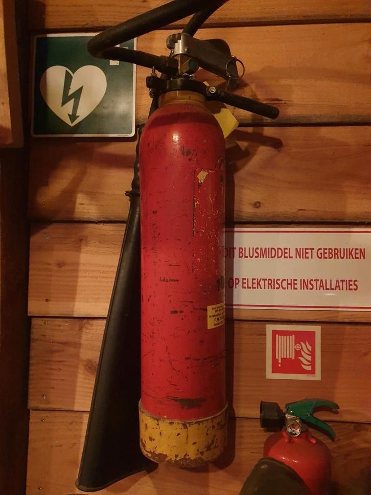 Partij Antieke Brandblusser verzameling, Huis en Inrichting, Brandblussers en Brandkasten, Gebruikt, Ophalen