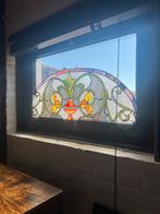 unieke glas in lood hanger floraal motief art-nouveau, Doe-het-zelf en Verbouw, Glas en Ramen, Wijk 6, Minder dan 80 cm, Lisalisakramer@hotmail.com