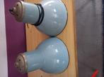 Brocante Philips emaille lampenkappen, Huis en Inrichting, Ophalen, Gebruikt, E27 (groot)