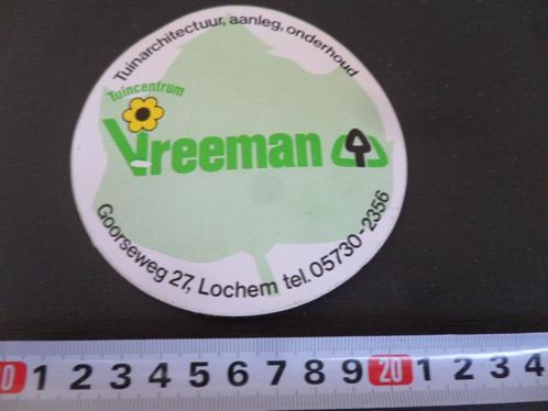 sticker lochem tuincentrum vreeman goorseweg 27, Verzamelen, Stickers, Zo goed als nieuw, Bedrijf of Vereniging, Ophalen