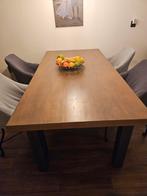 Prachtige authentieke eettafel 210x105, Ophalen, Gebruikt, 100 tot 150 cm, 200 cm of meer