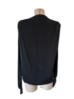 Pierre Balmain shirt lange mouw XS, Kleding | Dames, Zwart, Ophalen of Verzenden, Zo goed als nieuw, Lange mouw