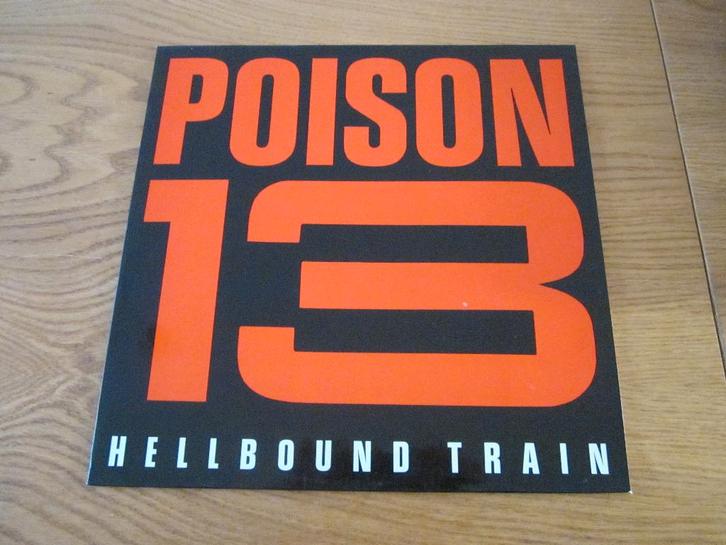Poison 13 - Hellbound Train 1985 Music Action Frankrijk LP, Cd's en Dvd's, Vinyl | Rock, Gebruikt, Alternative, 12 inch, Ophalen