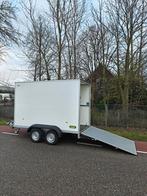 Unsinn gesloten aanhanger met laadklep, Auto diversen, Aanhangers en Bagagewagens, Ophalen of Verzenden, Zo goed als nieuw