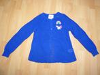 Prachtig blauw vest met eenhoorn van Mim-pi, maat 134 NIEUW!, Nieuw, Mim-pi, Meisje, Trui of Vest