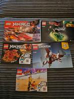 Lego boekjes ninjago en creator en lego movie, Ophalen of Verzenden
