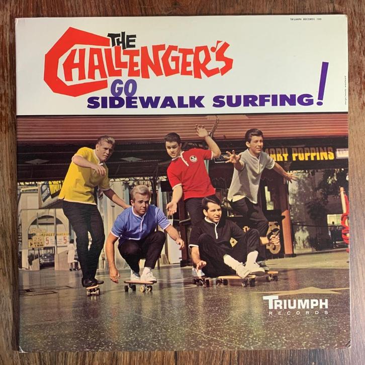 The Challengers – Go Sidewalk Surfing! ORIGINELE USA LP ' 64, Cd's en Dvd's, Vinyl | Rock, Gebruikt, Rock-'n-Roll, 12 inch, Ophalen of Verzenden