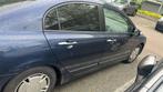 Honda Civic 1.3 Vtec Hybrid 4DR C-tr. 2008 Blauw, Auto's, 65 €/maand, Blauw, Origineel Nederlands, 22 km/l