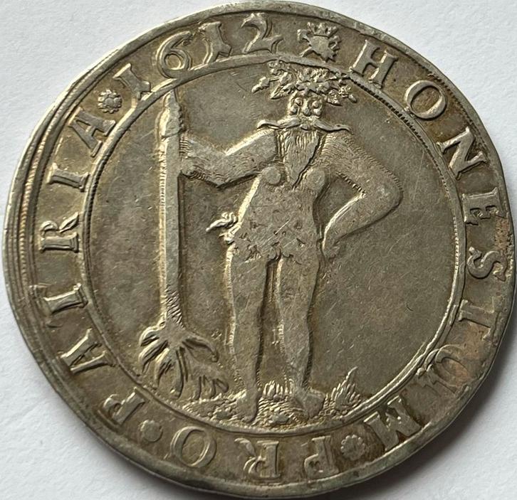Brunswijk-Wolfenbuttel zeldzame thaler 1707, Postzegels en Munten, Munten | Europa | Niet-Euromunten, Losse munt, Duitsland, Zilver