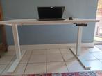 Zit sta bureau wit 120x80, Huis en Inrichting, Bureaus, Ophalen, In hoogte verstelbaar, Zo goed als nieuw, Stabureau