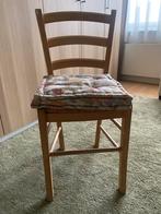 Houten stoel inclusief kussen, Antiek en Kunst, Ophalen